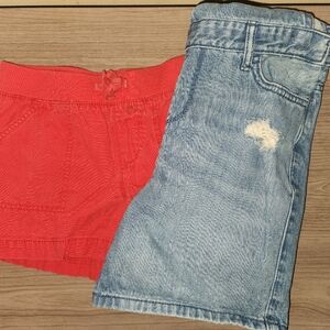 Two Pair Of Girls Size 8 Shorts